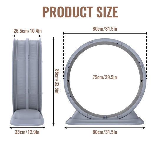 SpinCat WheelPro – Gris clair