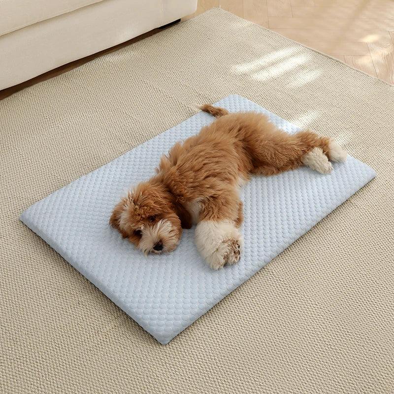 Tapis rafraîchissant en soie glacée pour chien et chat - photo 5