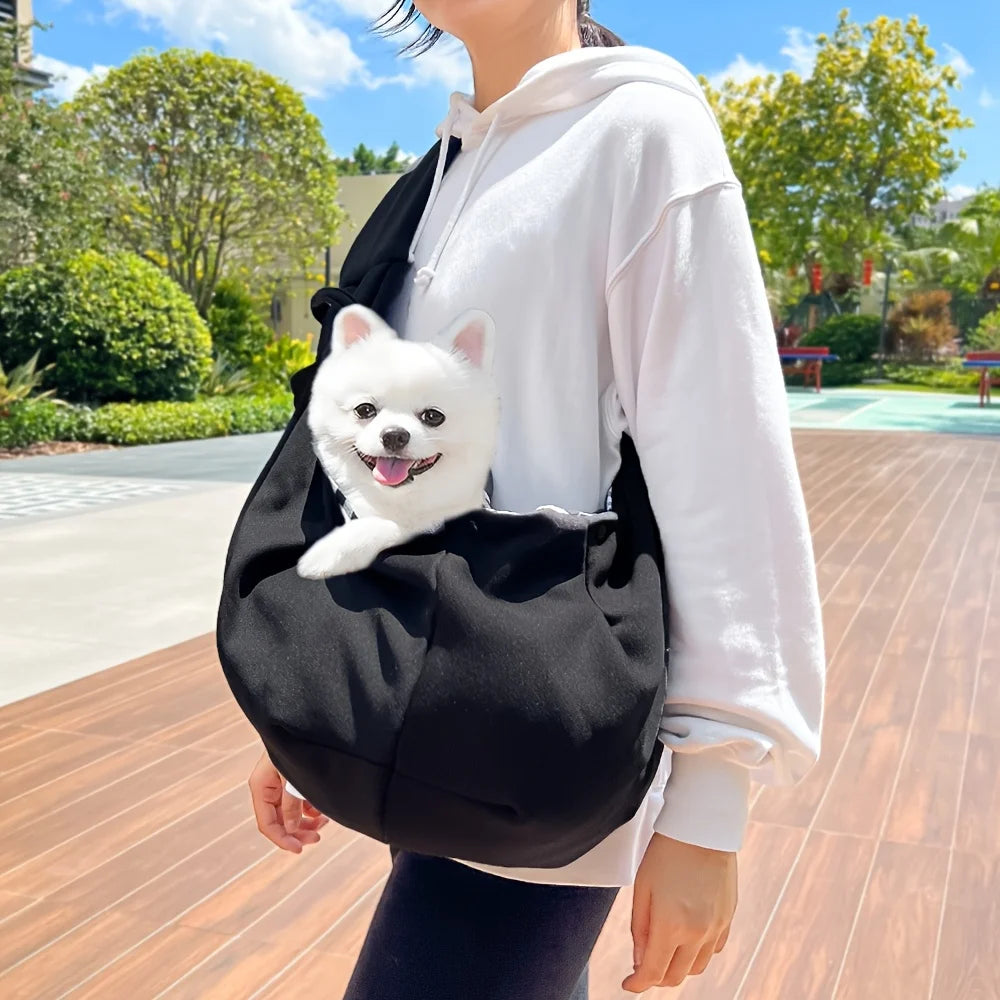 Sac de Transport Bandouliere pour Chat et Petit Chien