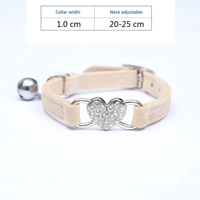 Collier a Clochette pour Chat - Securite Anti-Etranglement