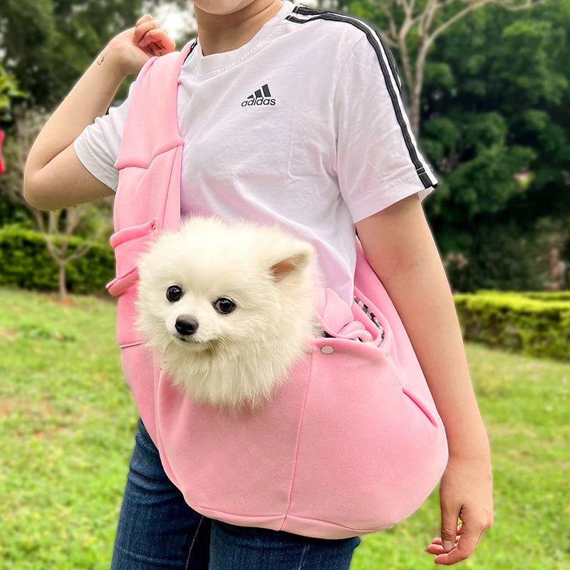 Sac de Transport Bandouliere pour Chat et Petit Chien