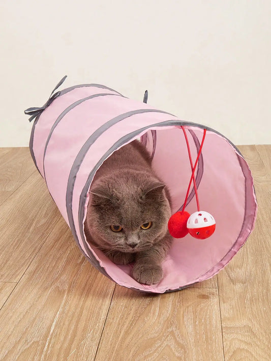 Cat Play Tunnel - Take-Apart and Foldable