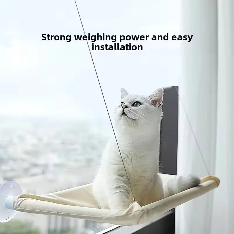 Hamac de fenêtre à ventouses pour chat – vue 2