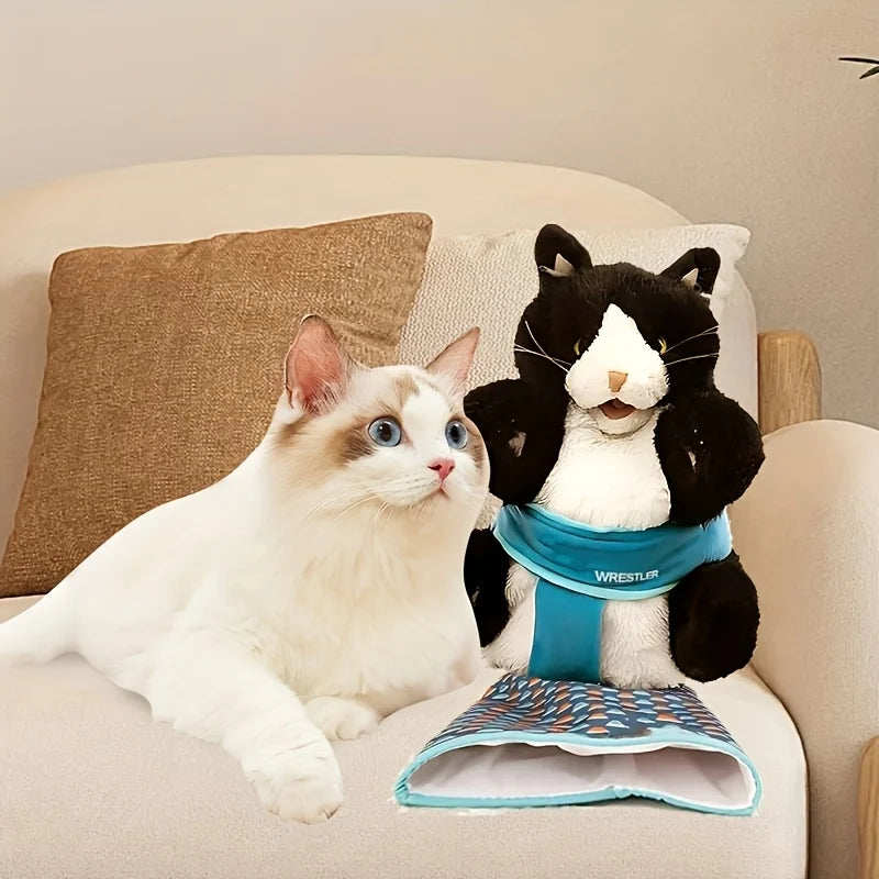 Peluche Interactive pour Chat - Membres Articules