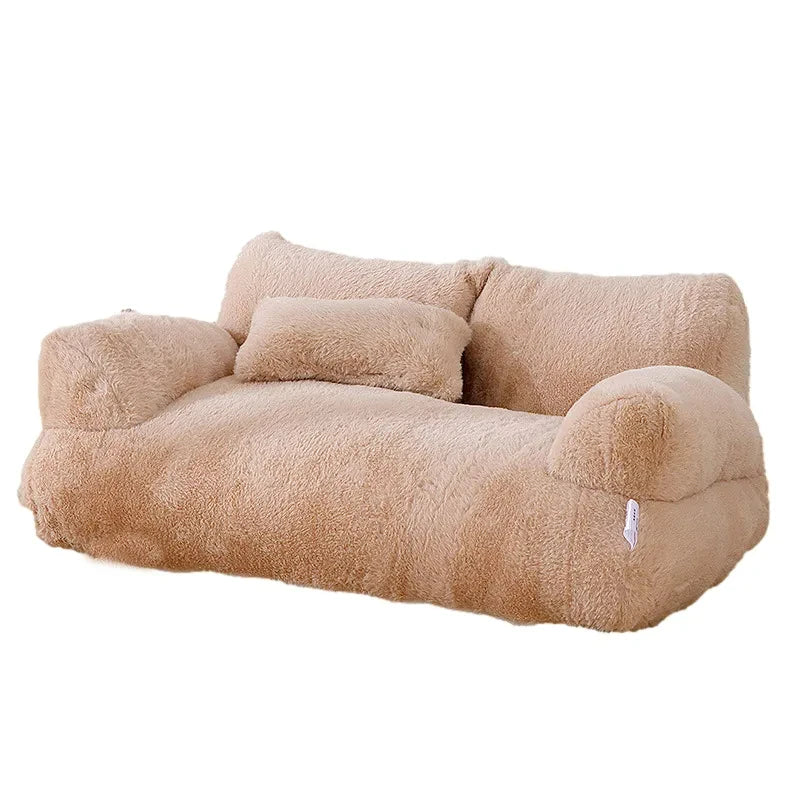 Cocon Câlin de Luxe – Lit Peluche Premium pour Chat & Petit Chien