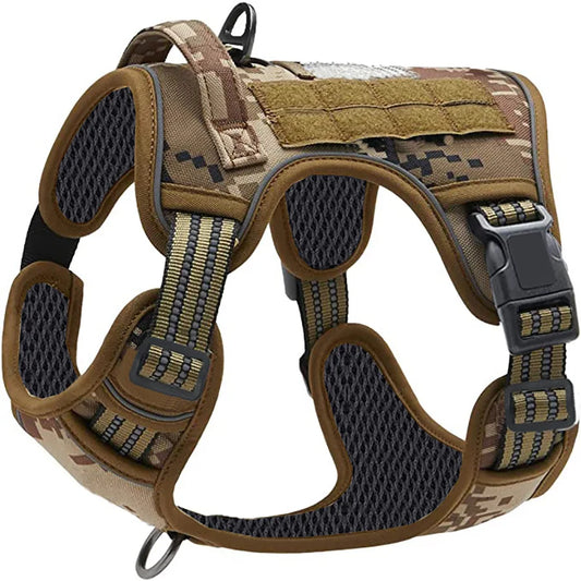 Military Tactical Dog Harness - Control Handle