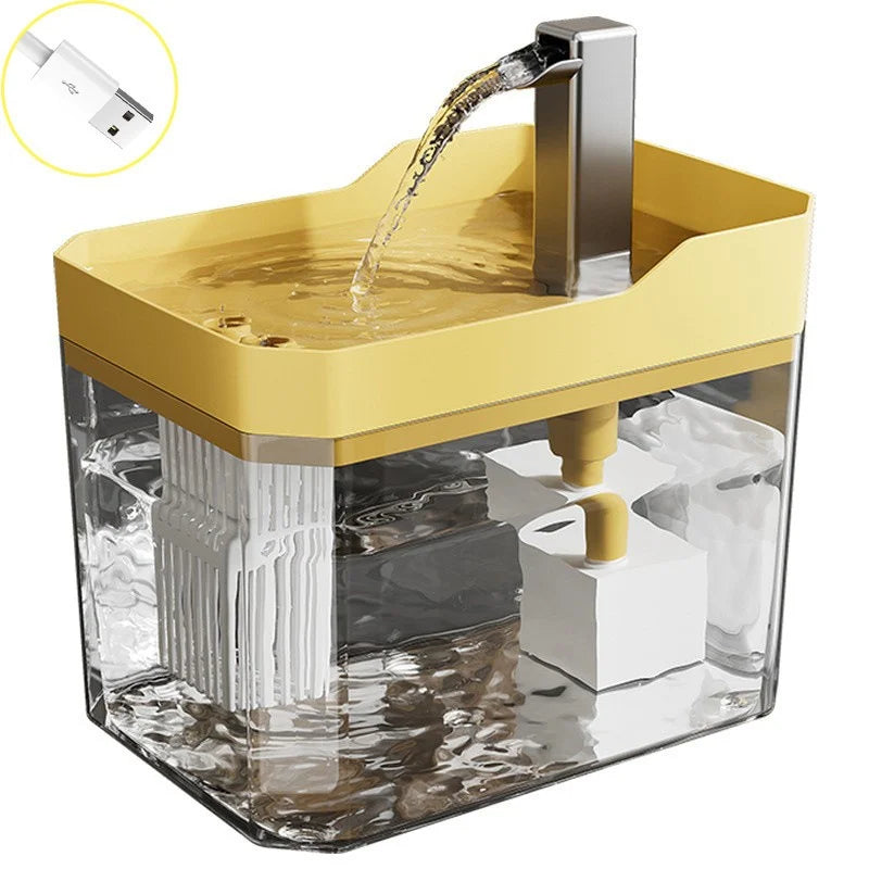 Fontaine Compacte USB – Distributeur d'Eau Filtrée pour Chat