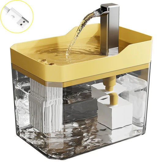 Fontaine Compacte USB – Jaune