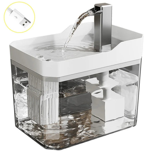 Fontaine Compacte USB – Distributeur d'Eau Filtrée pour Chat