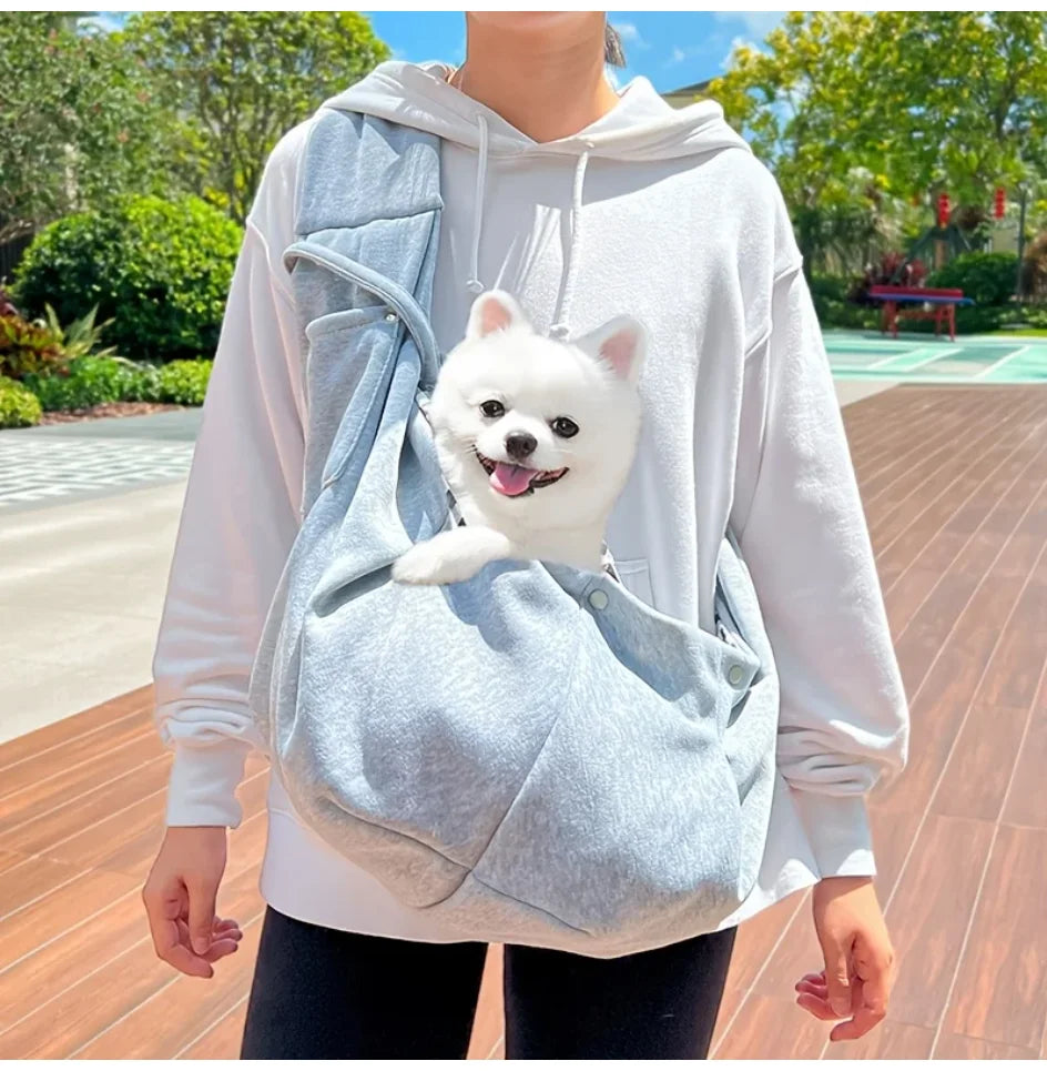 Sac de Transport Bandouliere pour Chat et Petit Chien