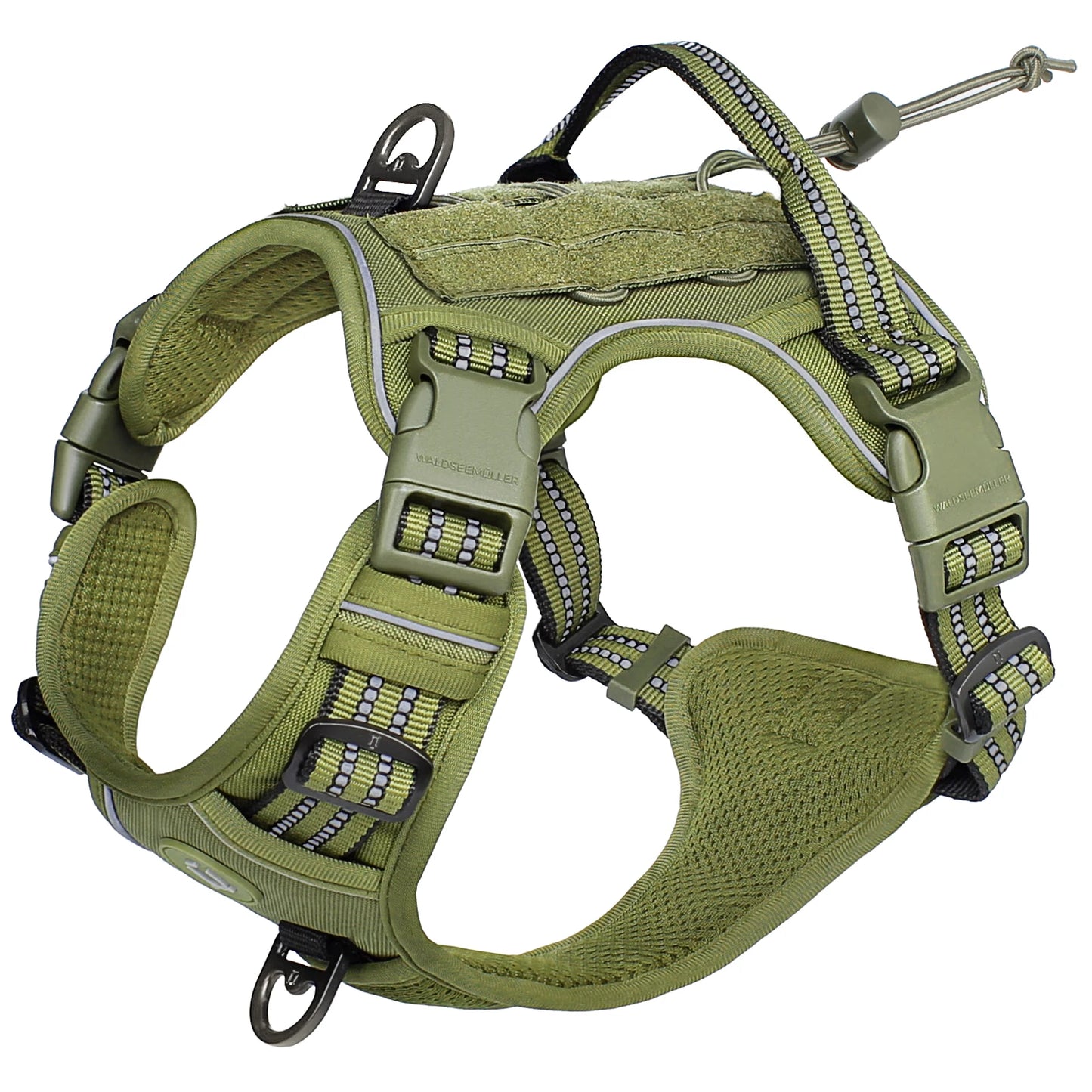 Harnais Tactique pour Chien - Anti-Traction Respirant MOLLE
