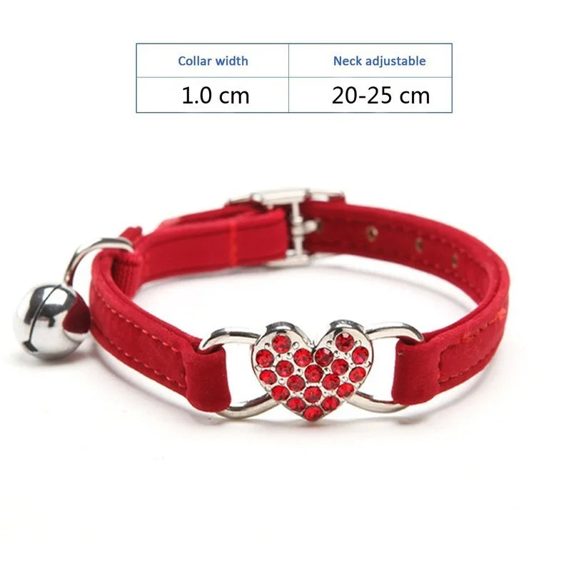 Collier a Clochette pour Chat - Securite Anti-Etranglement