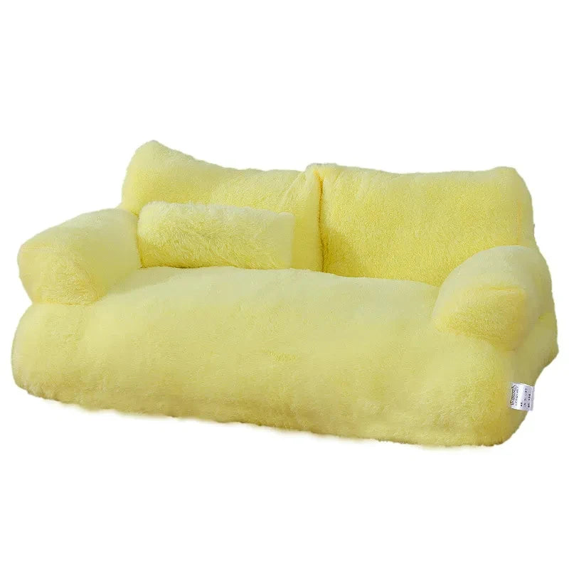 Cocon Câlin de Luxe – Lit Peluche Premium pour Chat & Petit Chien