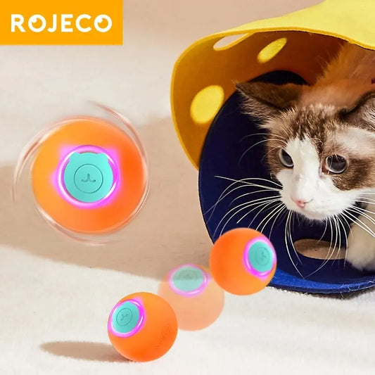 Balle rotative intelligente automatique pour chat - photo 1