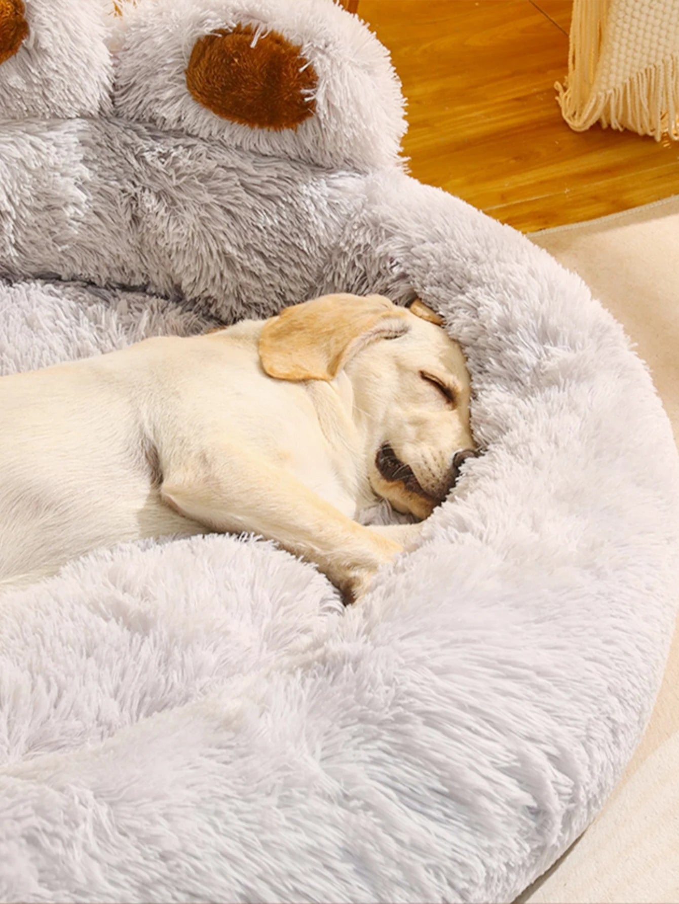 Panier Moelleux pour Chien - Chaud et Confortable Chien Chat