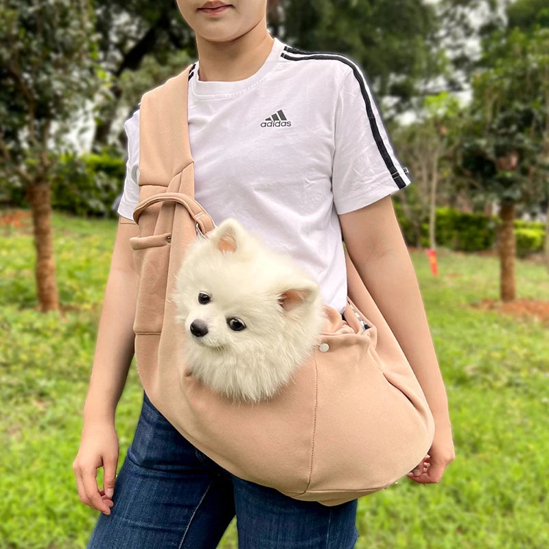 Sac de Transport Bandouliere pour Chat et Petit Chien
