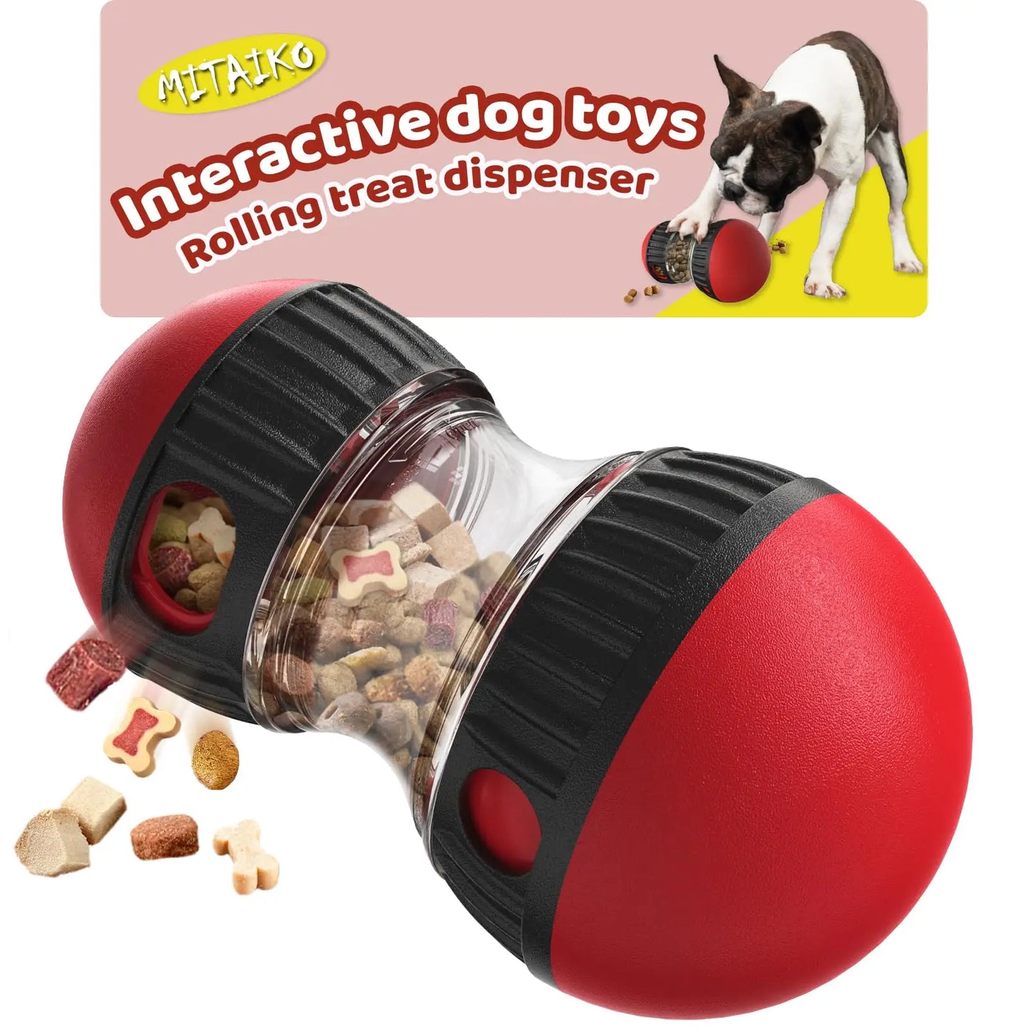 Jouet Interactif QI pour Chien - Distributeur Friandises Chien Chat