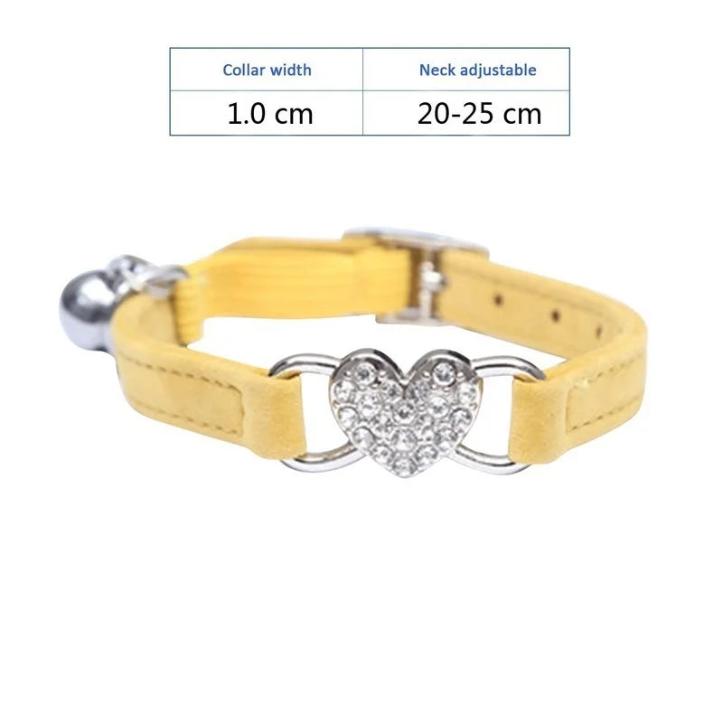 Collier a Clochette pour Chat - Securite Anti-Etranglement