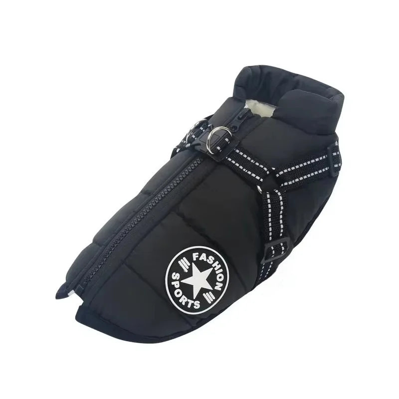 Veste d'Hiver avec Harnais Intégré pour Chien – photo 10
