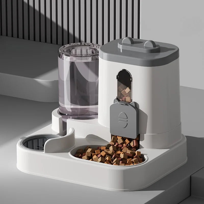 Gamelle Automatique pour Chat - Anti-Debordement avec Fontaine