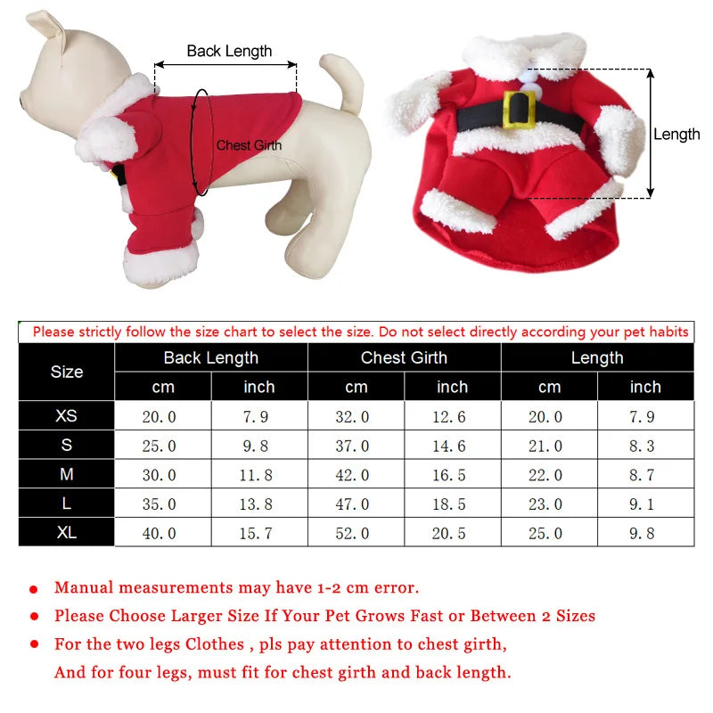 Costume de Père Noël pour Chien & Chat – photo 5