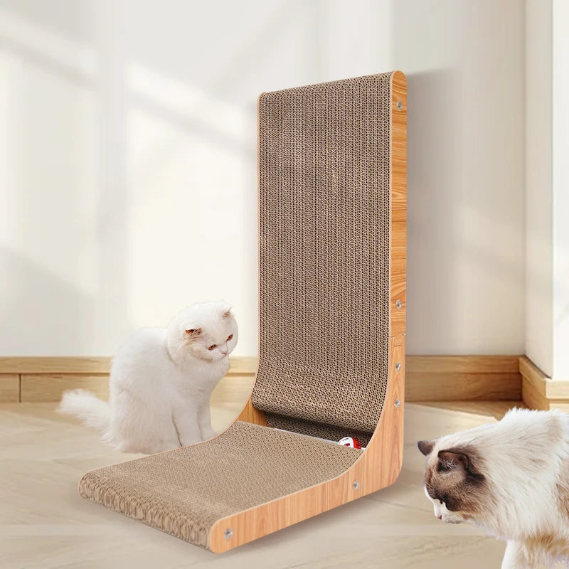 Griffoir en L pour Chat - Protection Meubles 68cm