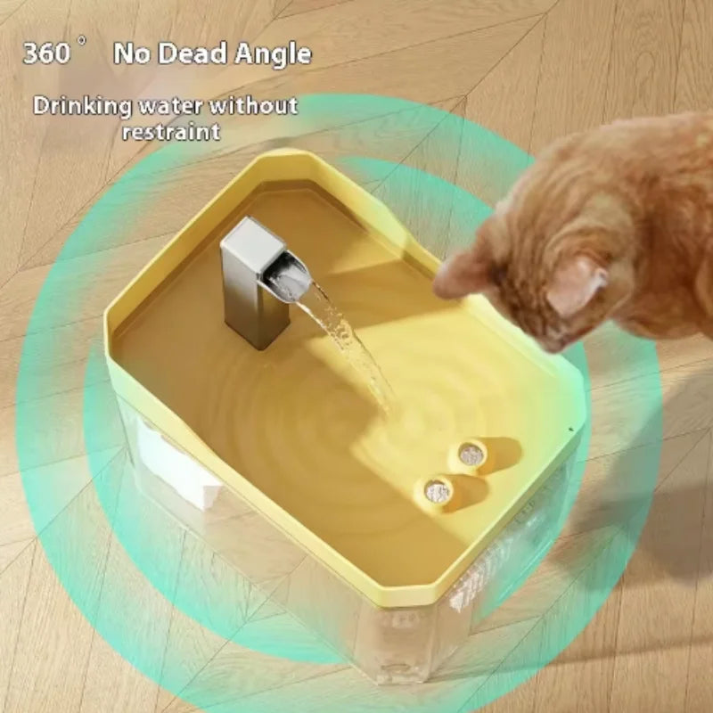 Fontaine Compacte USB – Distributeur d'Eau Filtrée pour Chat