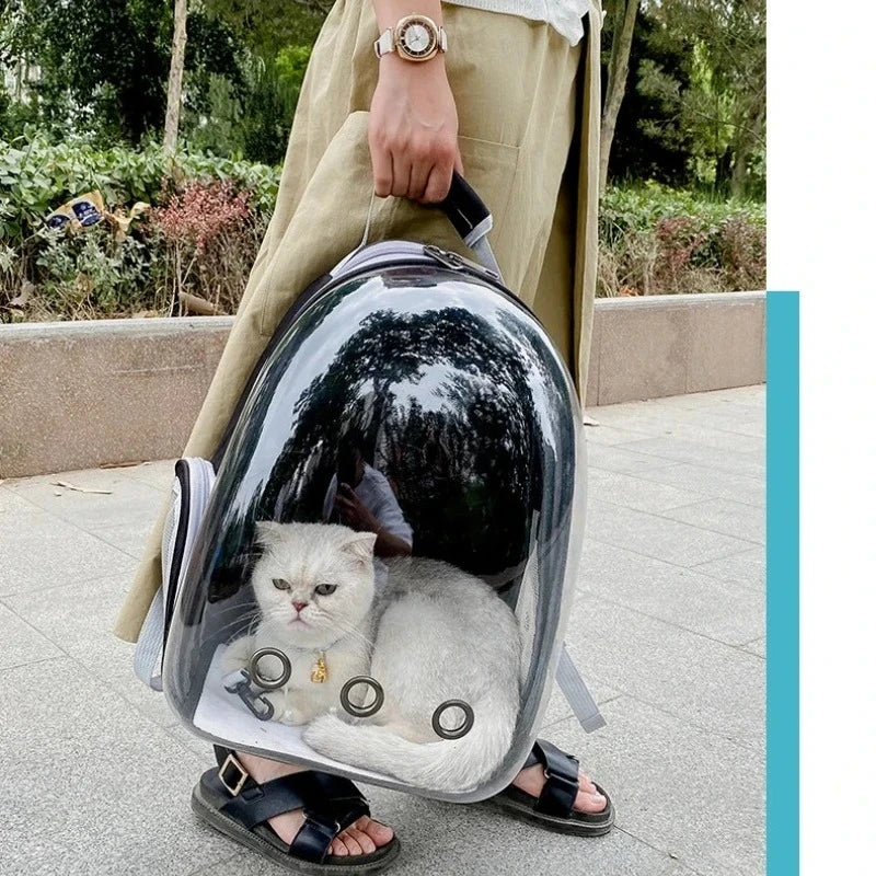 Sac à Dos Bulle SpaceView – Transport Transparent pour Chat & Petit Chien