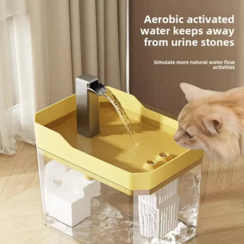 Fontaine Compacte USB – Distributeur d'Eau Filtrée pour Chat