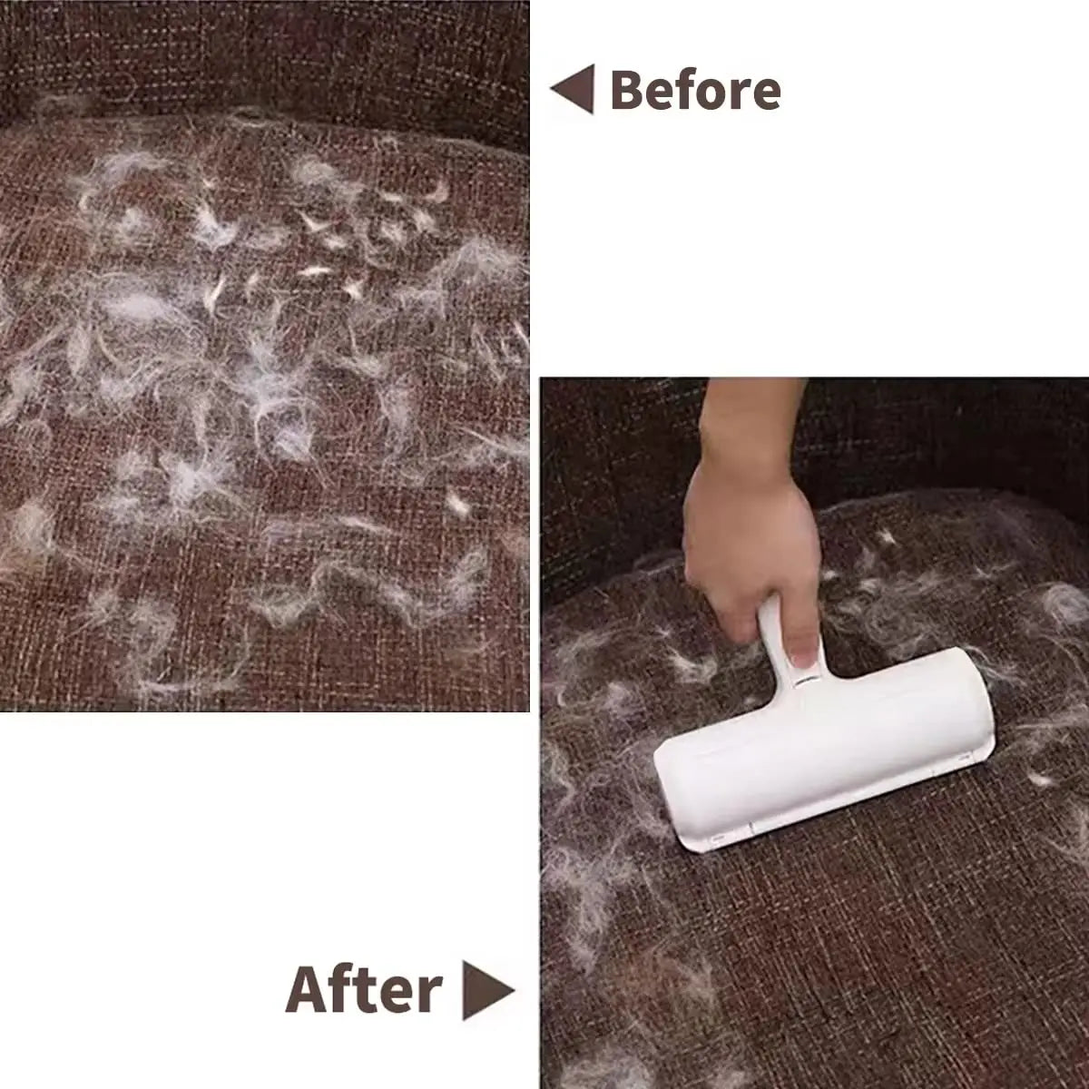 Rouleau anti-poils réutilisable pour chien et chat – vue 4