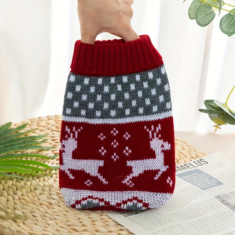 Pull de Noël Tricoté Motif Rennes – photo 7
