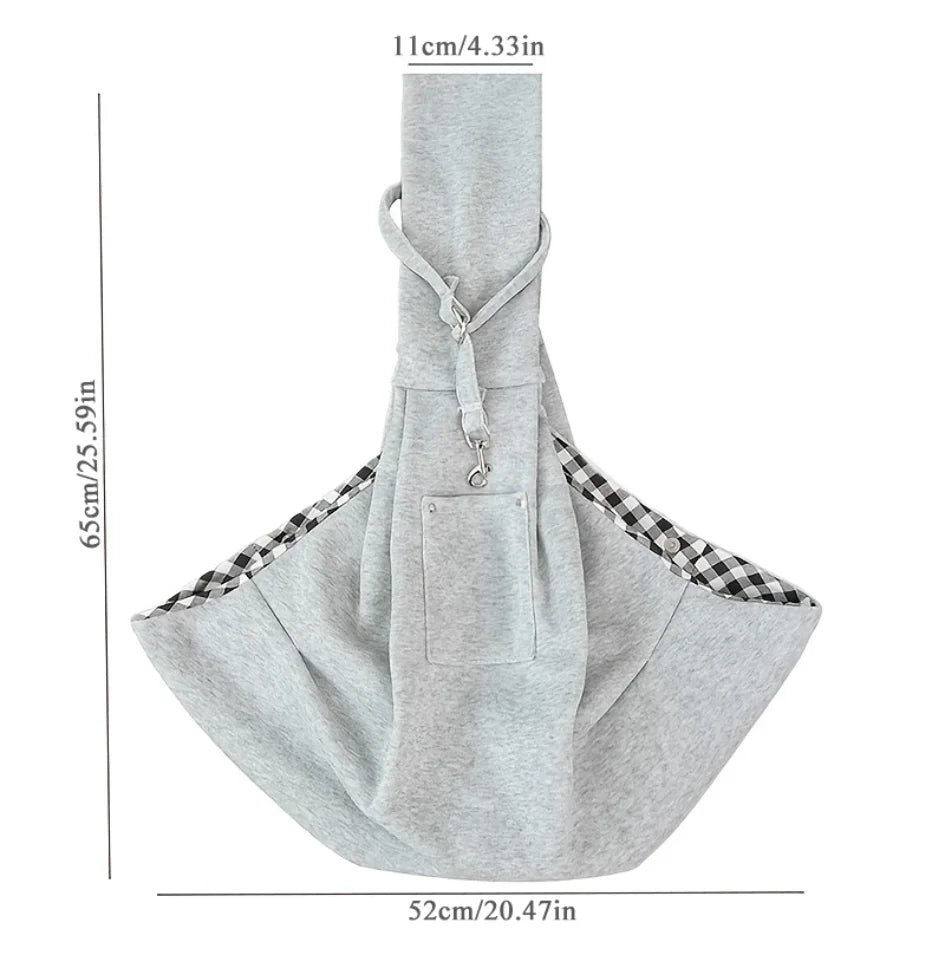 Sac de Transport Bandouliere pour Chat et Petit Chien