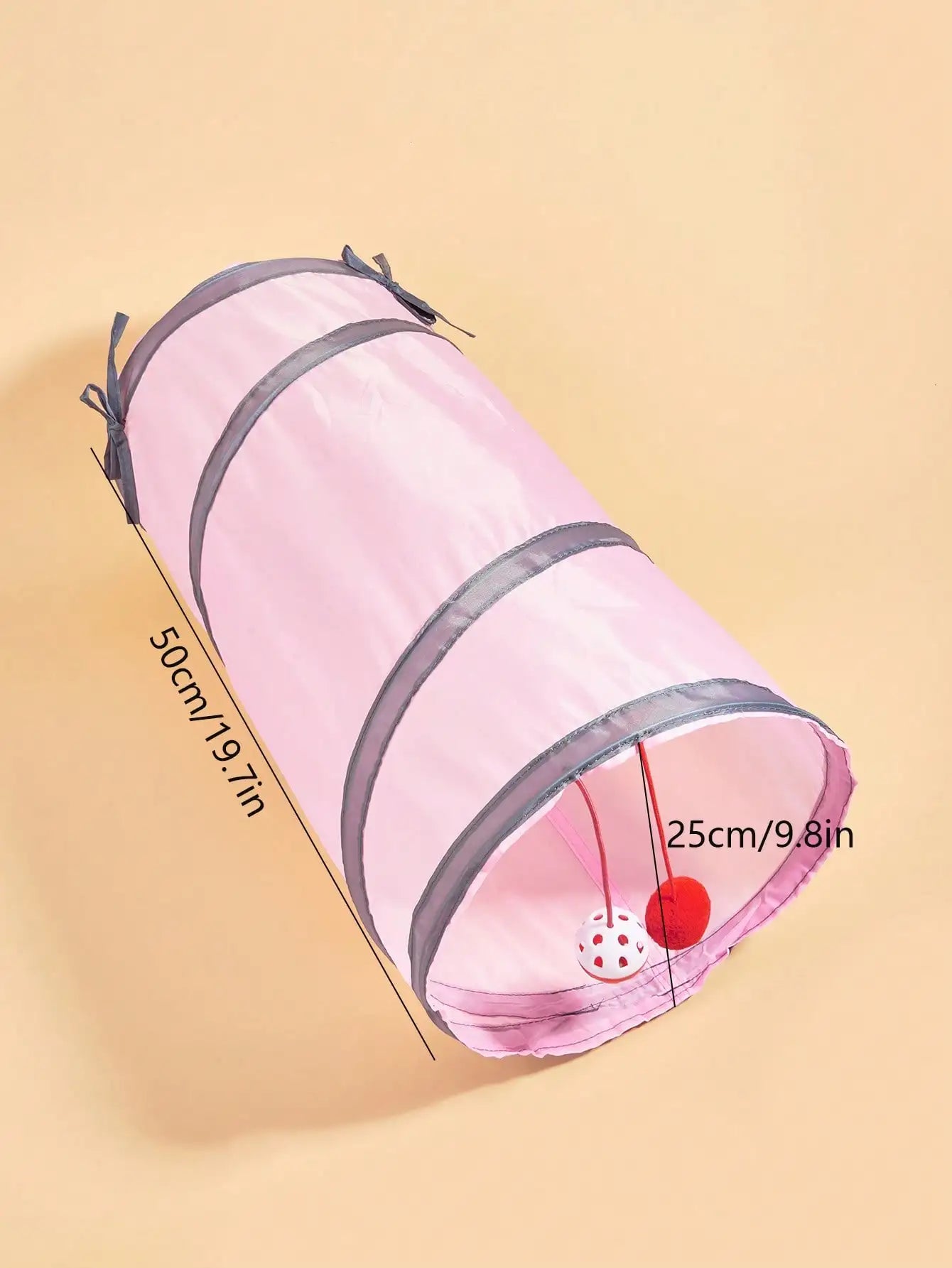 Tunnel de Jeu pour Chat - Demontable et Pliable