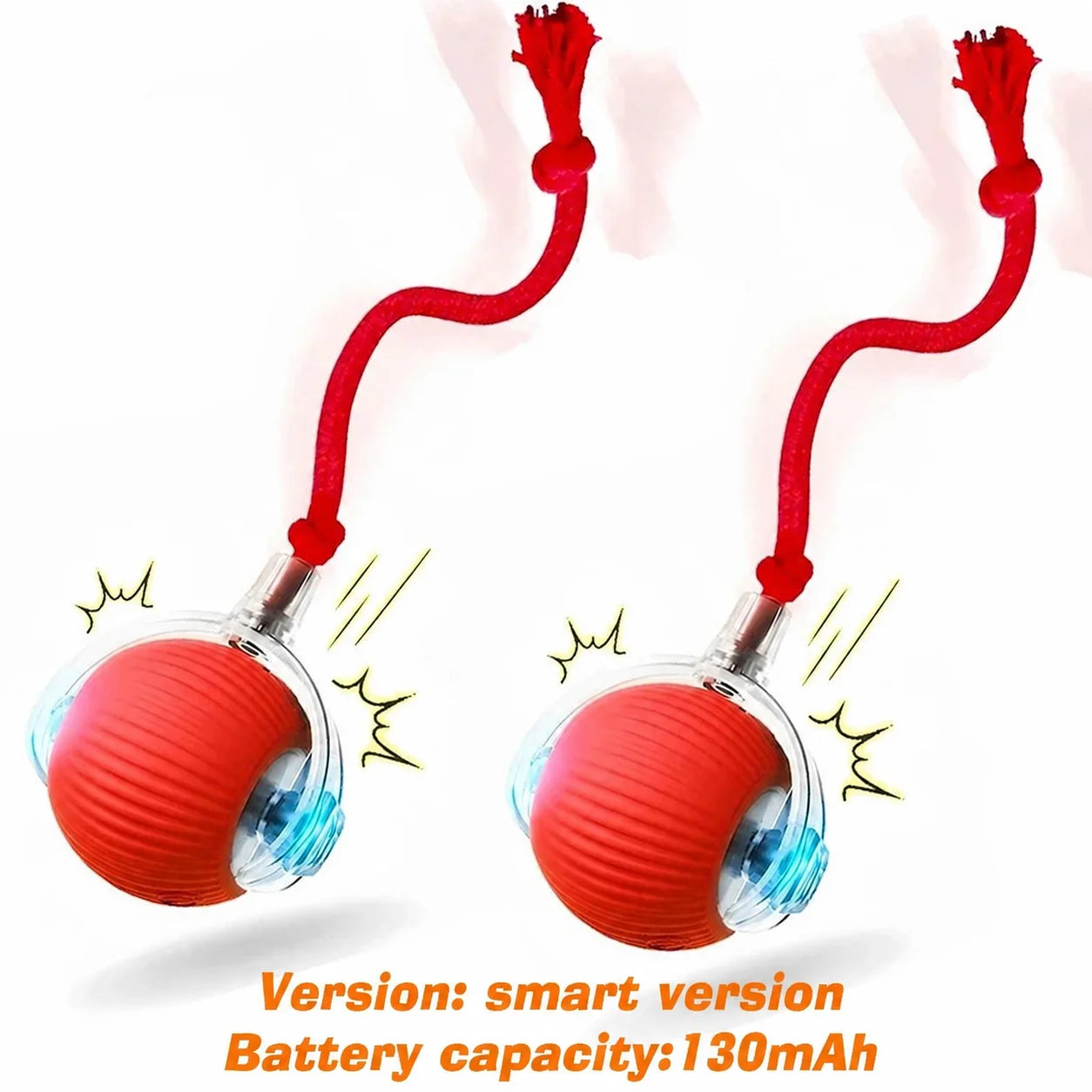 Balle Interactive Automatique pour Chien - Rechargeable et Intelligente