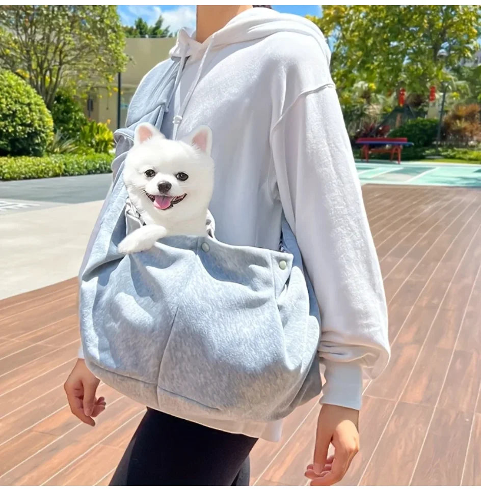 Sac de Transport Bandouliere pour Chat et Petit Chien