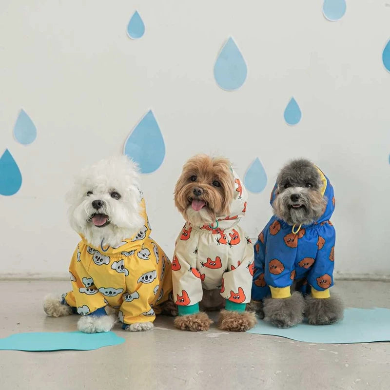 Impermeable pour Chien - Manteau de Pluie Etanche