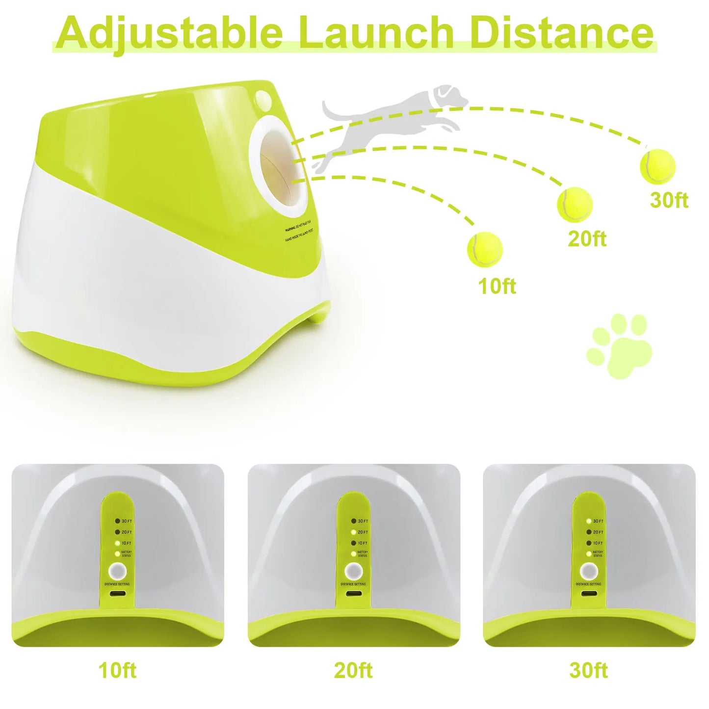 Lanceur de Balles Automatique PlayFetch – Jouet Interactif pour Chien