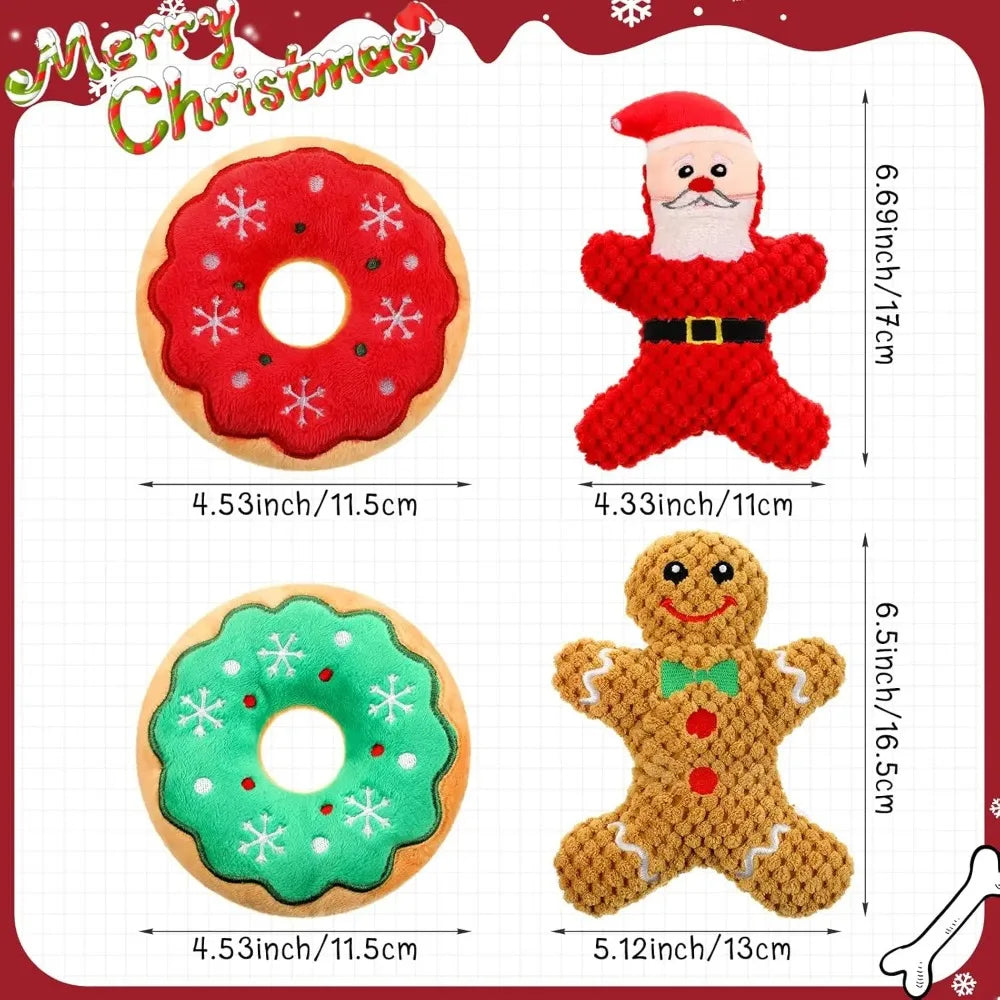 Jouets de Noël Couineurs pour Chien – photo 2
