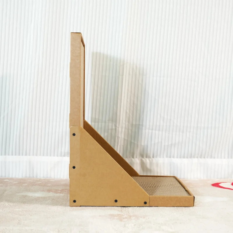 Griffoir Vertical Mural pour Chat - Design en L