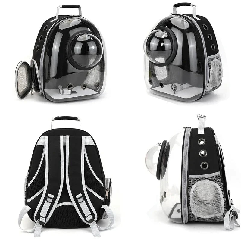 Sac à Dos Bulle SpaceView – Transport Transparent pour Chat & Petit Chien