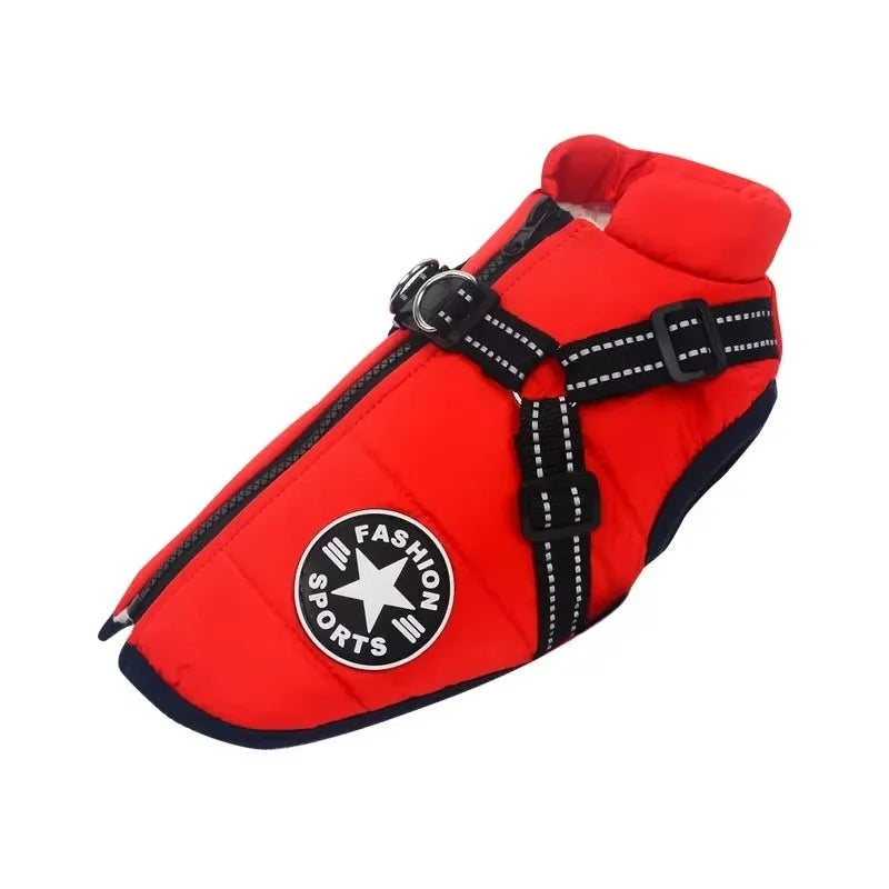 Veste d'Hiver avec Harnais Intégré pour Chien – photo 11