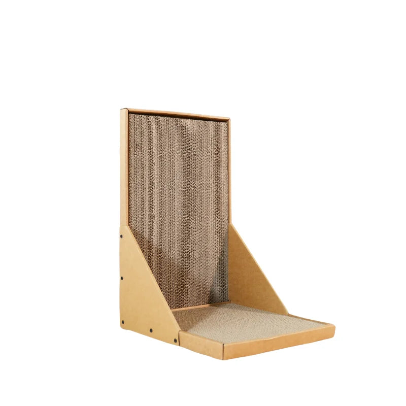 Griffoir Vertical Mural pour Chat - Design en L