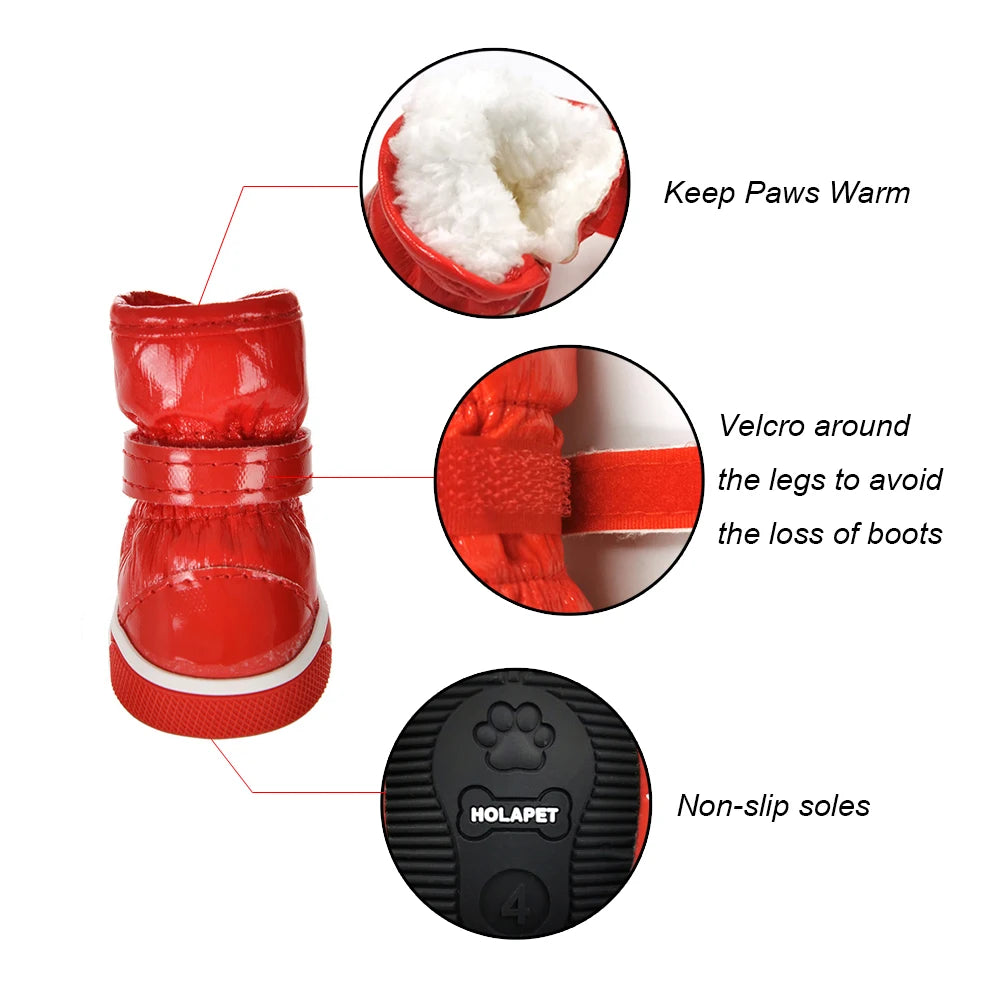 Bottines d'hiver imperméables pour chien – vue 2