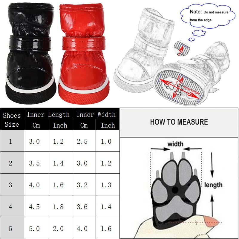 Bottines d'hiver imperméables pour chien – vue 4