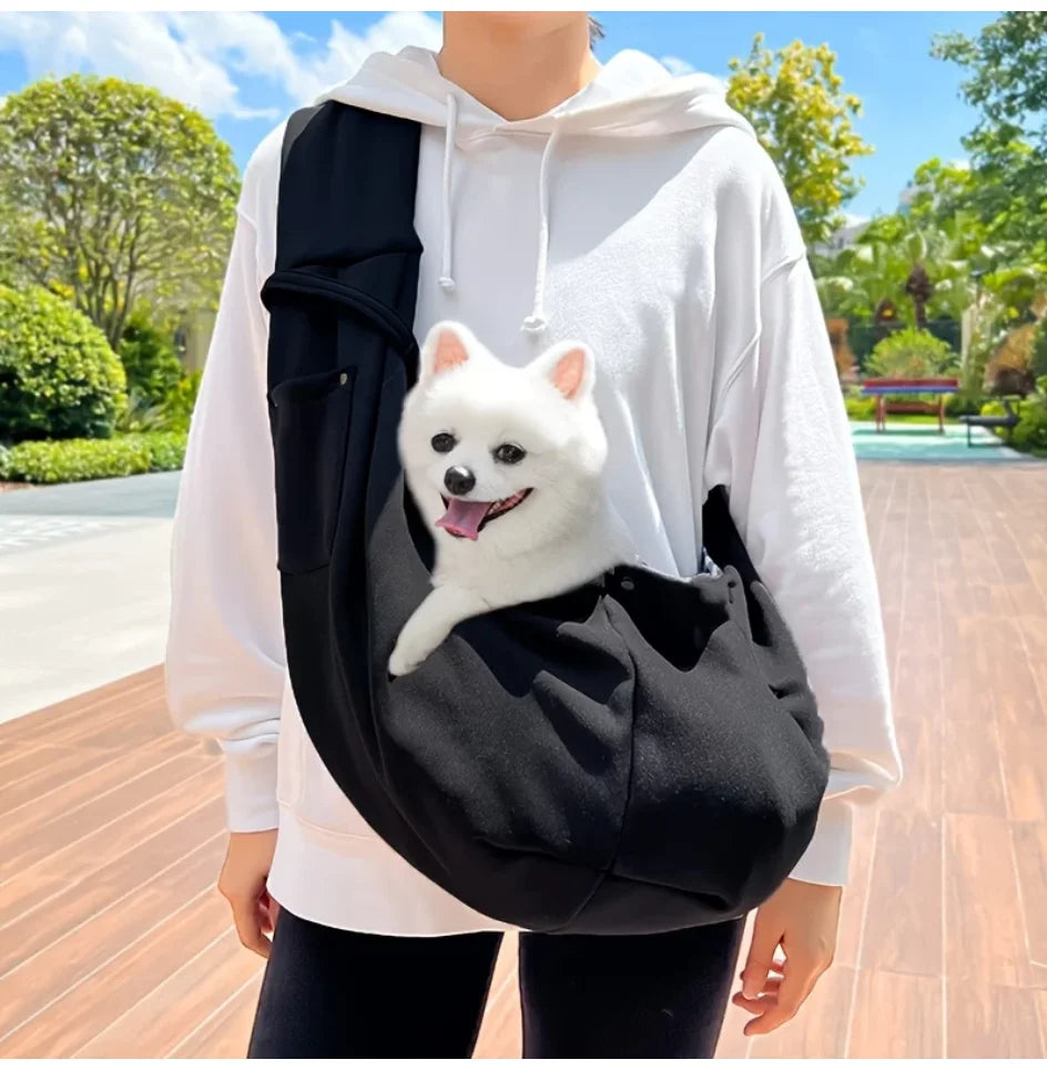 Sac de Transport Bandouliere pour Chat et Petit Chien