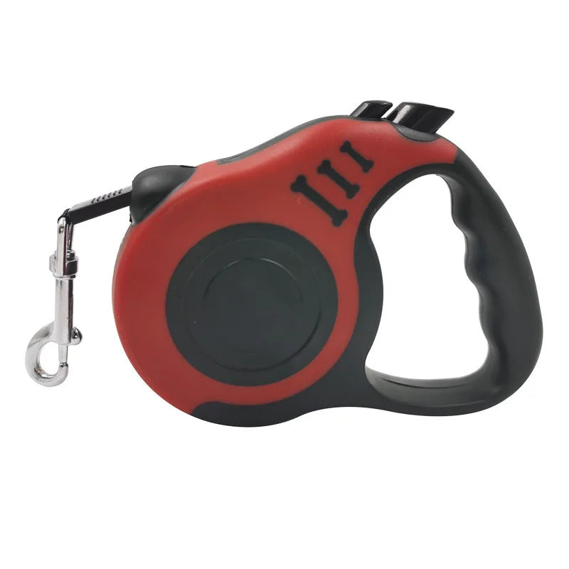Laisse Retractable 3-5m pour Chien - Corde Flexible