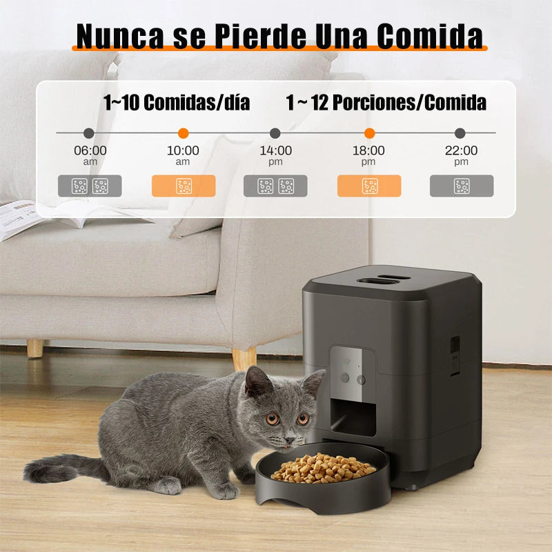 Mangeoire Connectée PetCam – Distributeur Automatique avec Caméra HD & WiFi