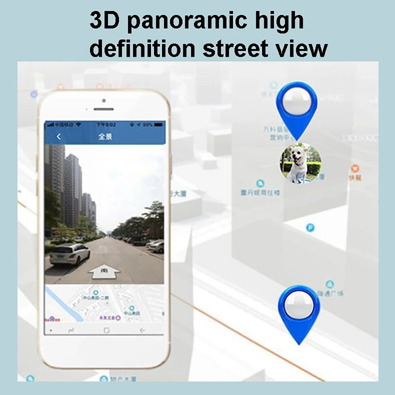 Traceur GPS 4G pour Chien et Chat - Étanche IP67 Suivi Temps Réel