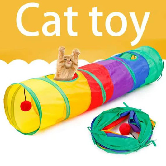 Collapsible Cat Tunnel - Indoor/Outdoor Toy