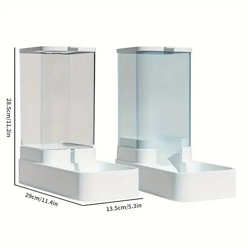 Distributeur Automatique Croquettes et Eau pour Chien - Gravite